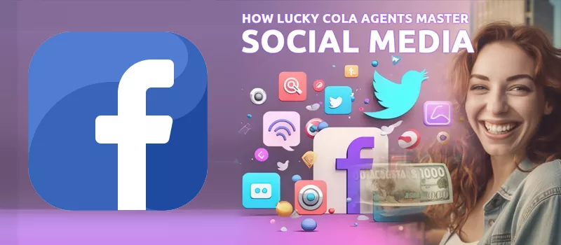Navigating Facebook with Lucky Cola Agents