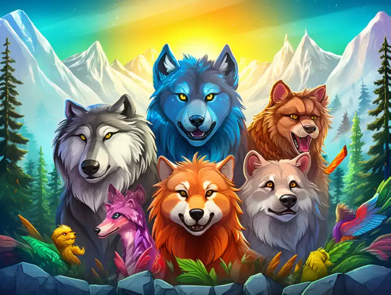 Experience 96.1% RTP with Black Wolf Slot - Lucky Cola Casino