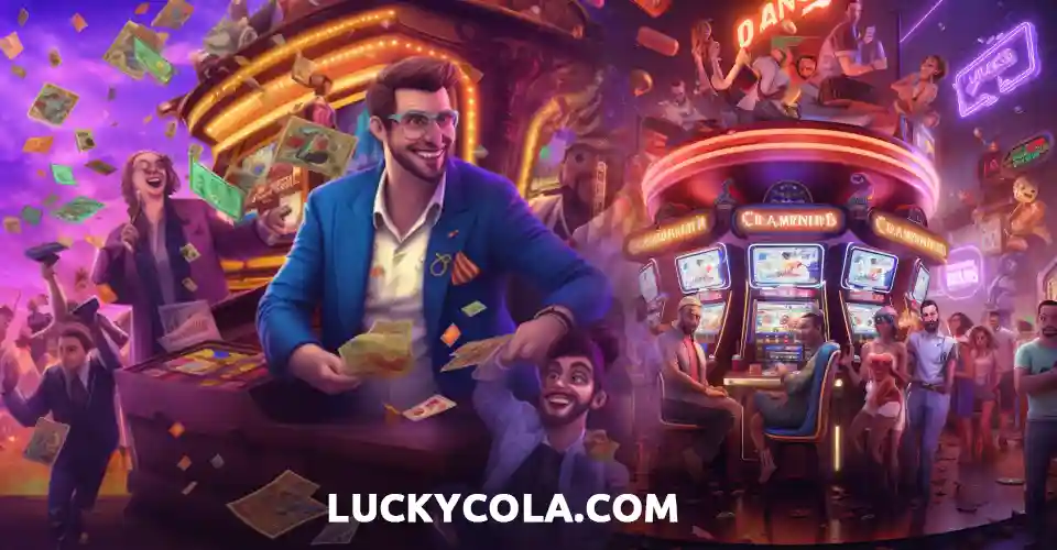 Registration and login at 'LuckyCola.Com' or 'Lucky-Cola.Com'