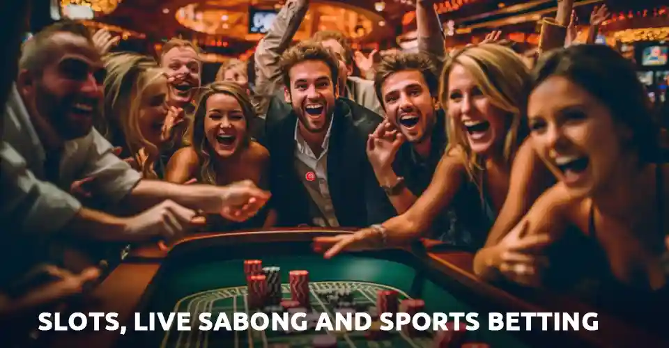 Slots, Live Sabong and Sports Betting
